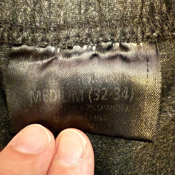 True Religion Men Athletic Shorts Black Heather Drawstring Waist‎ Size M 32/34 - Picture 5 of 10